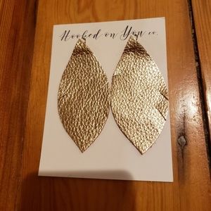 New Leather handmade Earrings